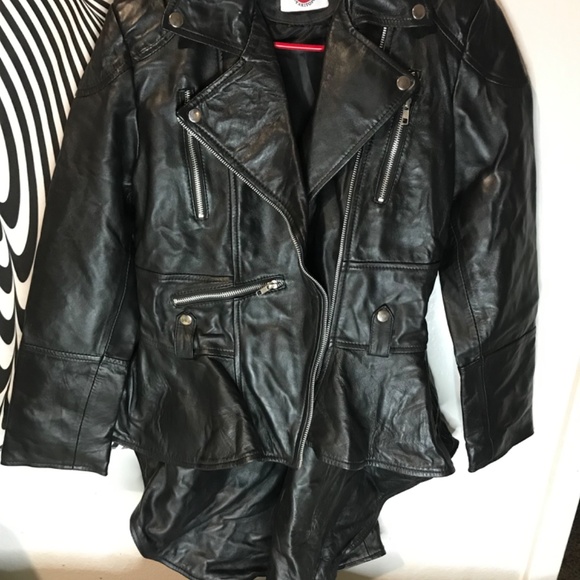 Womens leather jacket - Picture 2 of 6